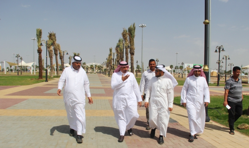 إفتتاح أكبر حديقة في منطقة عسير حديقة مطار أبها صحيفة برق الإلكترونية