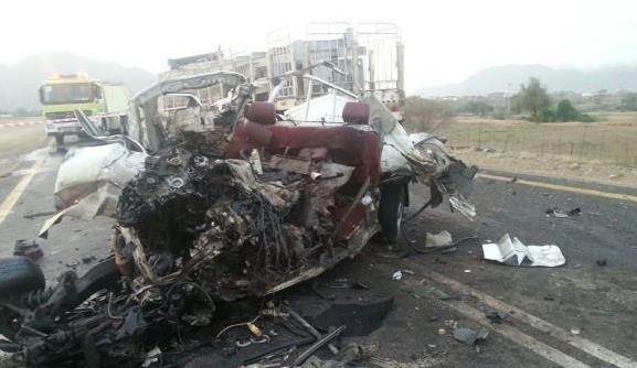 طريق الموت ، محايل عسير ، بحر أبو سكينة ، تعرض لحادث مروع.  جريدة المواطن الالكترونية