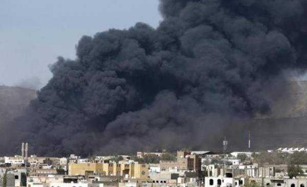 طائرات التحالف العربي تدك مواقع الانقلابيين شمال شرق صنعاء