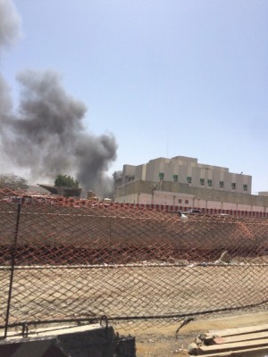 حريق سكن عمال بمستشفى يتسبب في اختناق طفل وشخصين بخميس مشيط