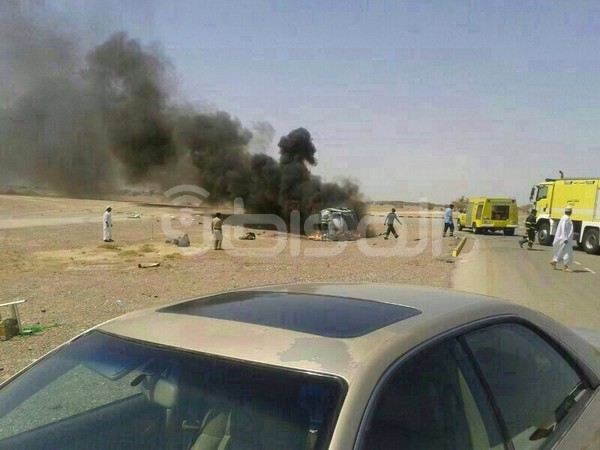 طائرة إخلاء لنقل المصاب الرابع في حادث الشبان السعوديين بعمان