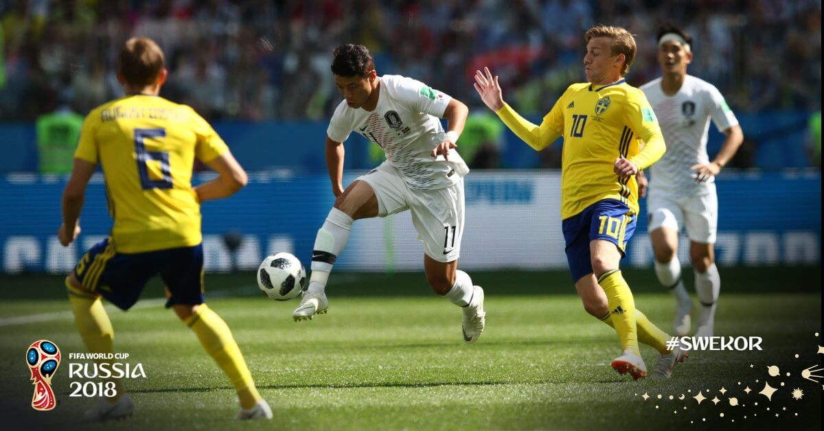 مباراة السويد ضد كوريا الجنوبية .. الأزرق والأصفر يهزم الكوريين بهدف قاتل