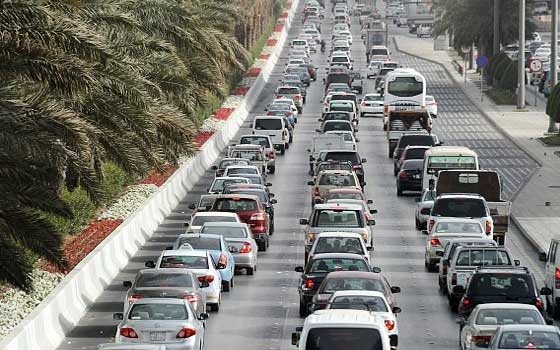 تحويل الحركة المرورية بهذه الطرق في جدة خلال اليوم الوطني 