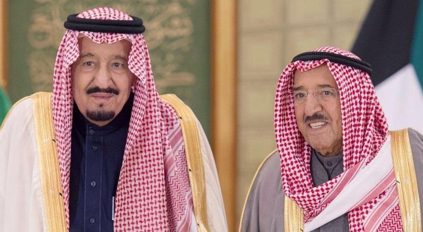 أمير الكويت يهنئ الملك سلمان بالذكرى الرابعة لتوليه مقاليد الحكم