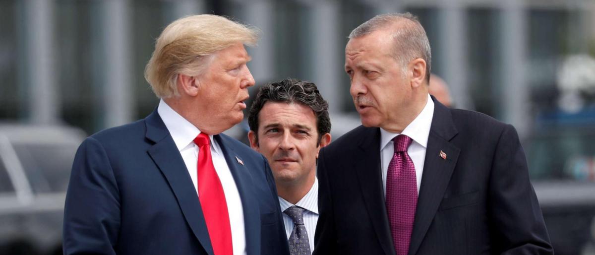 مهاتفة جديدة بين ترامب وأردوغان بشأن سوريا