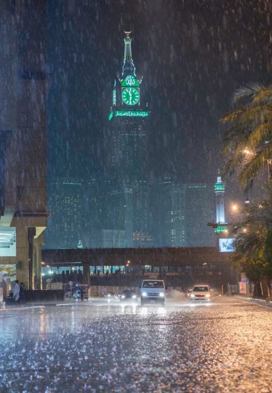 تنبيه متقدم: أمطار رعدية على مكة حتى هذا الموعد
