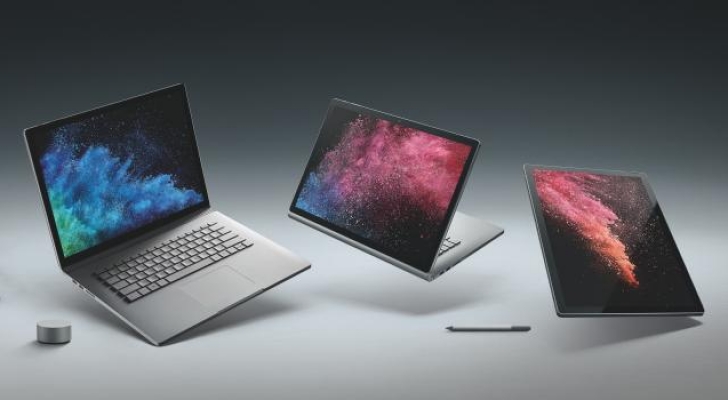 مايكروسوفت تُطلق نسخة محدثة من SURFACE BOOK 2