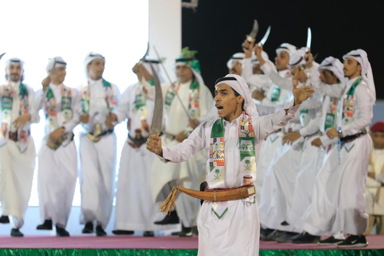 أوبريت همة وطن يجذب أهالي بارق