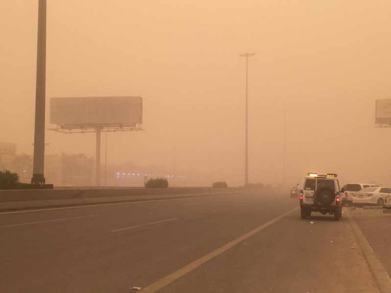 الأرصاد : غبار يمتد من الشرقية حتى نجران