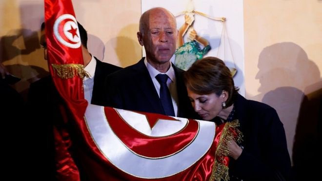 زوجة رئيس تونس تحصل على إجازة 5 سنوات من سلك القضاء