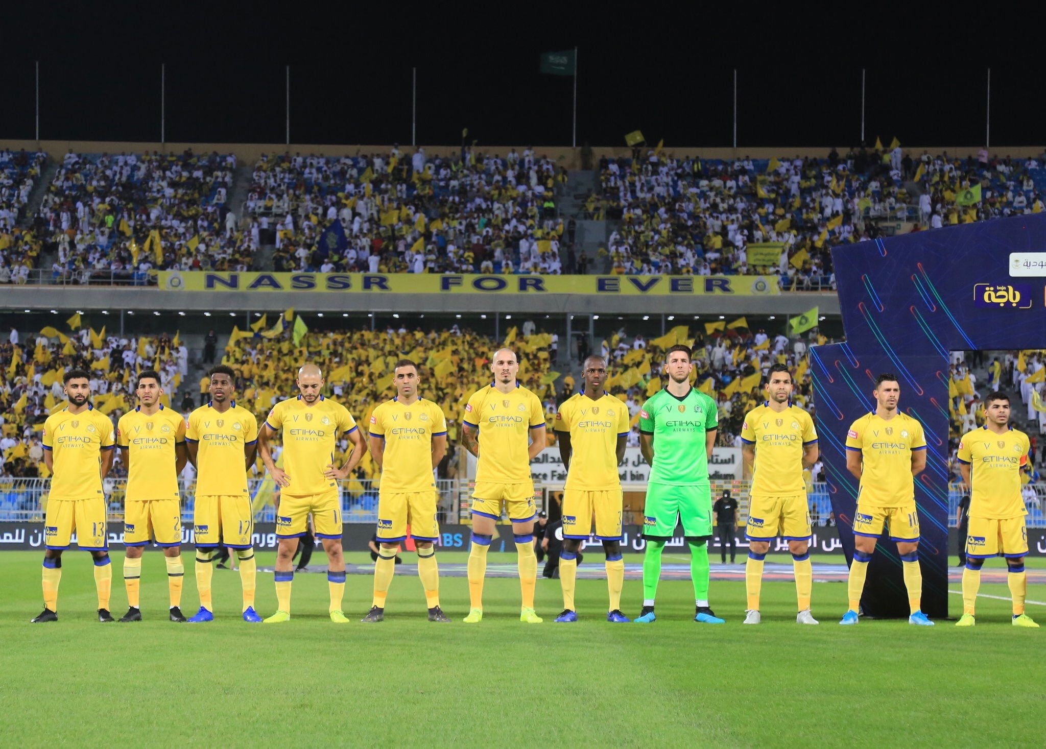 يوم الأربعاء فأل حسن على #النصر في دوري محمد بن سلمان