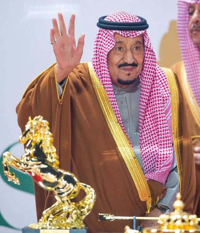 الملك سلمان يرعى كاس السعودية