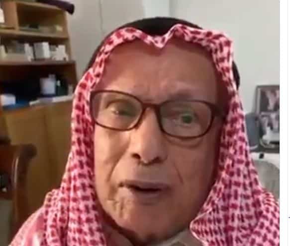 فيديو.. صالح العجيري يكمل 100 عام: عناية الله ترعاكم