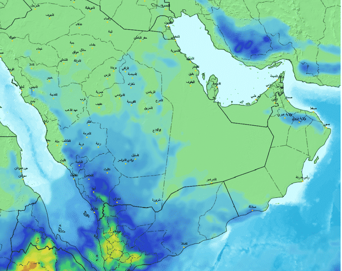 الحصيني: 8 مناطق على موعد مع الأمطار يوم الجمعة وليل السبت