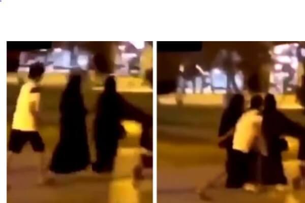 شاب يتحرش بفتاة أثناء سيرها مع طفلها في تبوك