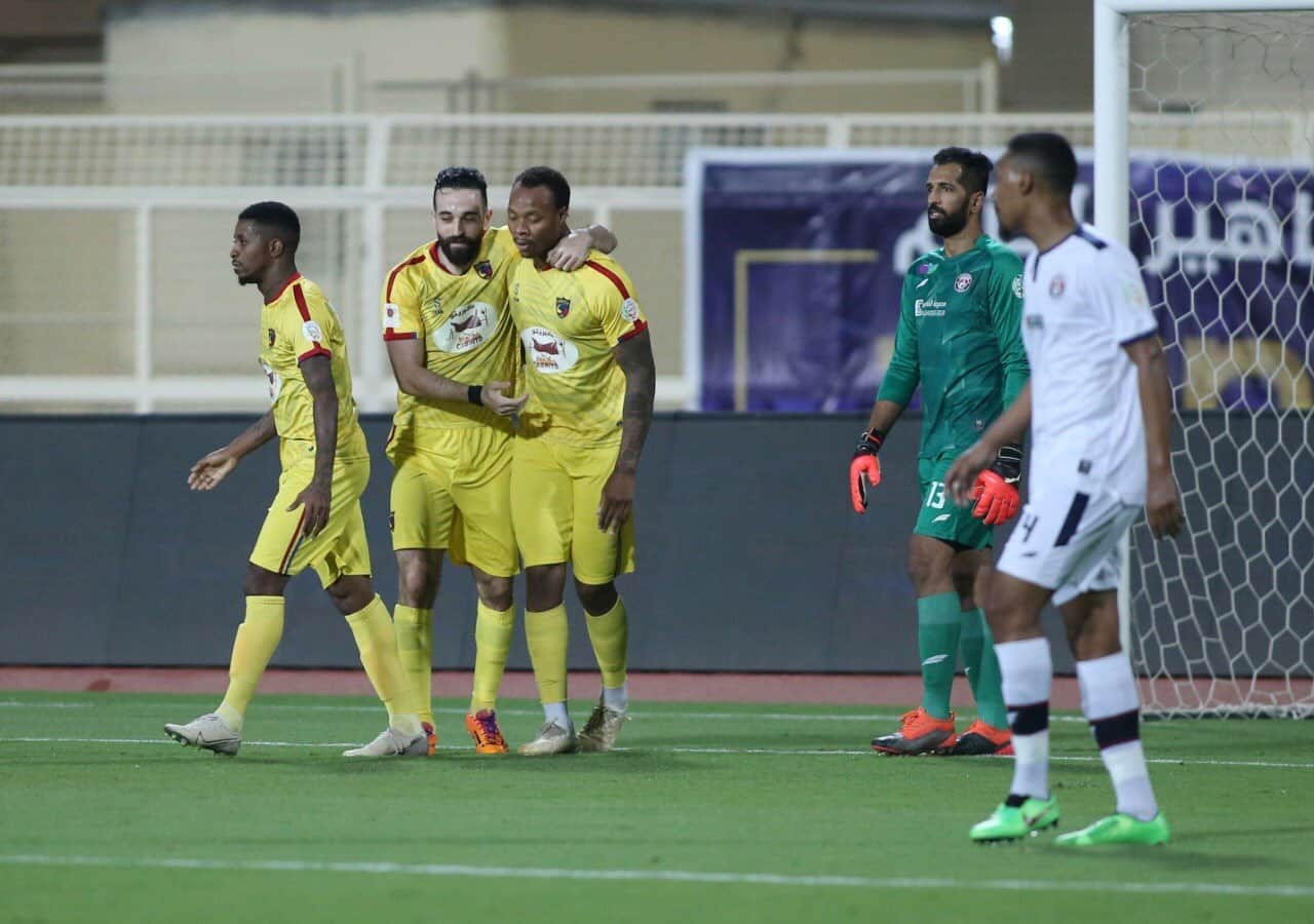 دوري محمد بن سلمان.. الحزم يتقدم على العدالة بالشوط الأول