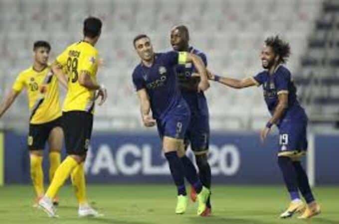 مباراة النصر وسباهان أصفهان