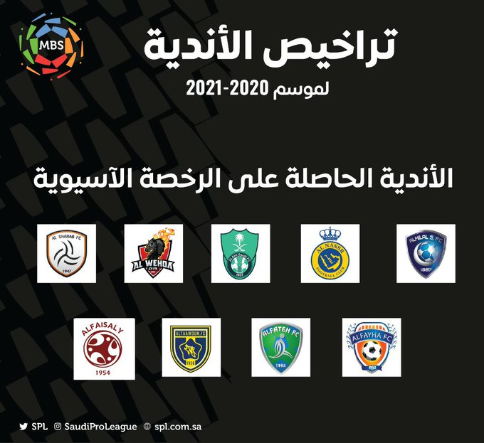 الهلال والنصر والرخصة الآسيوية