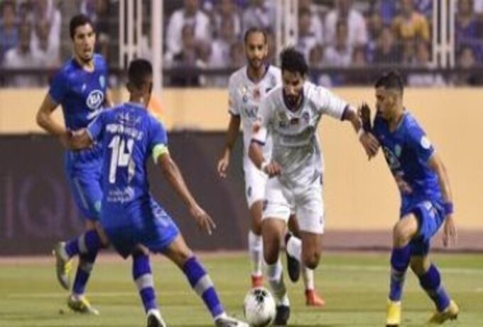 مباراة الهلال والفتح