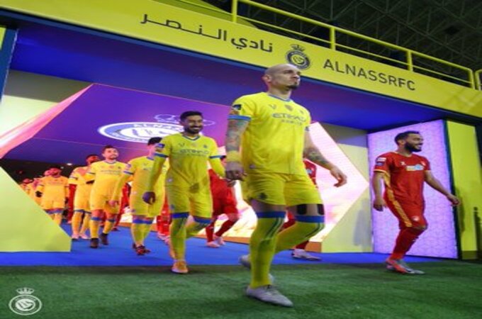 شاهد .. خطأ مايكون الكارثي بـ مباراة النصر وضمك في دوري محمد بن سلمان