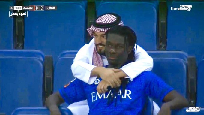 رئيس الهلال وجوميز