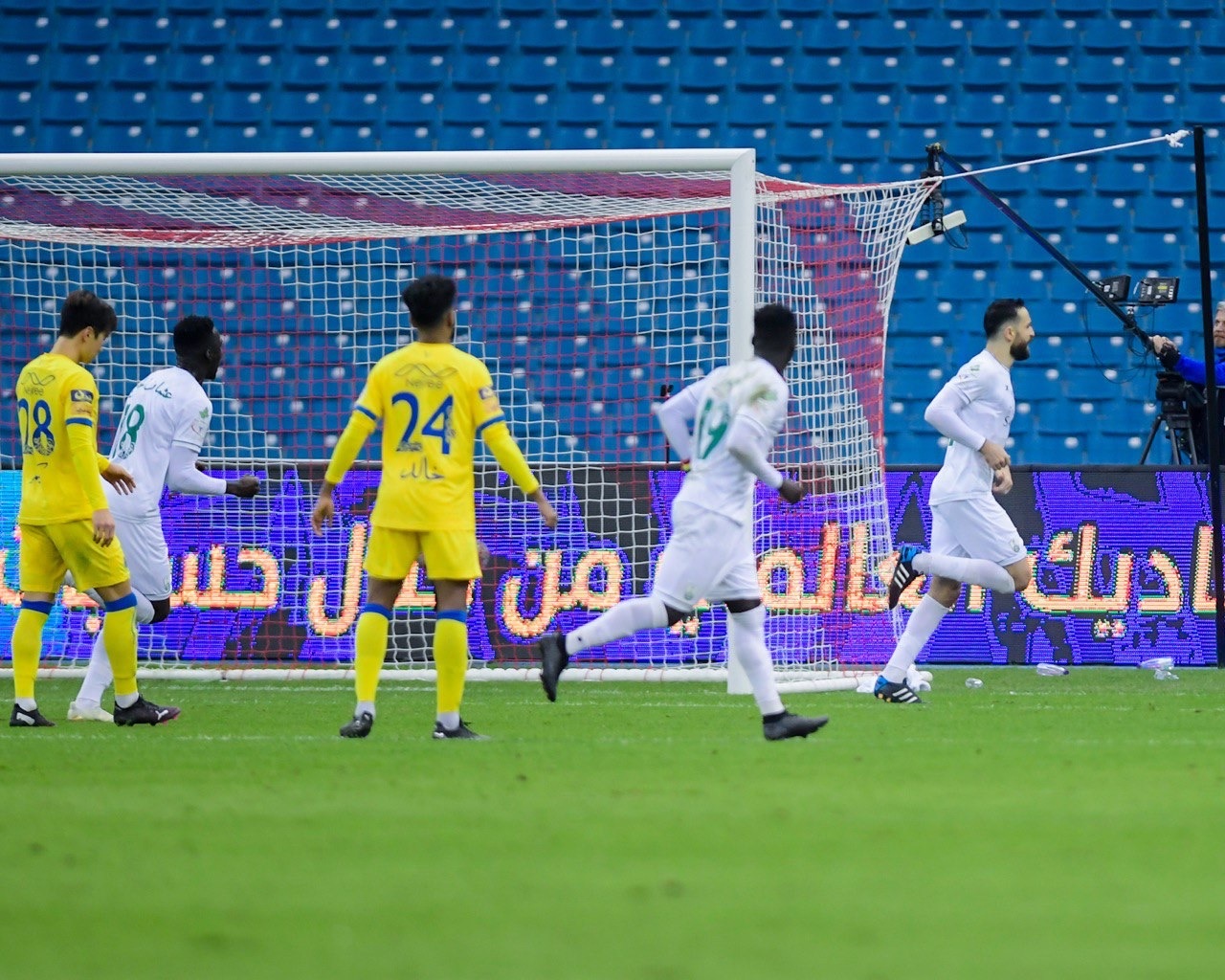 أرقام الأهلي والنصر الهجومية بدوري محمد بن سلمان