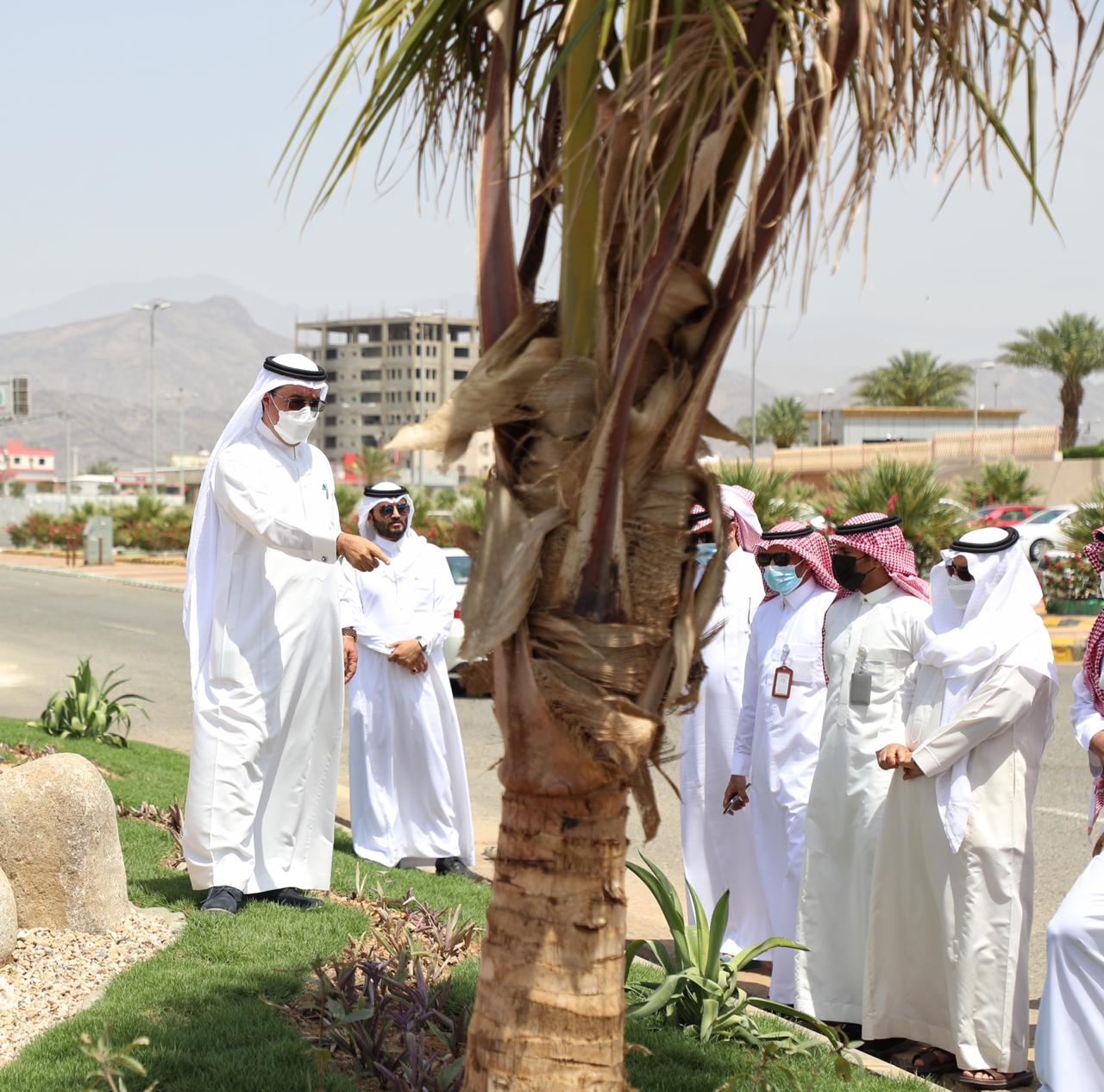 أمين عسير يتابع ميدانيًا جهود بلدية محايل لتحسين عدة مواقع