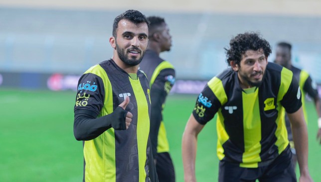 حمد المنصور لاعب الاتحاد 