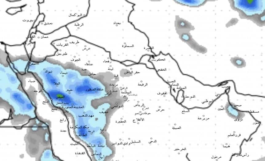 الحصيني : الأربعاء أول أيام نوء الثريا إذا طلع الشرطان تهادى الجيران