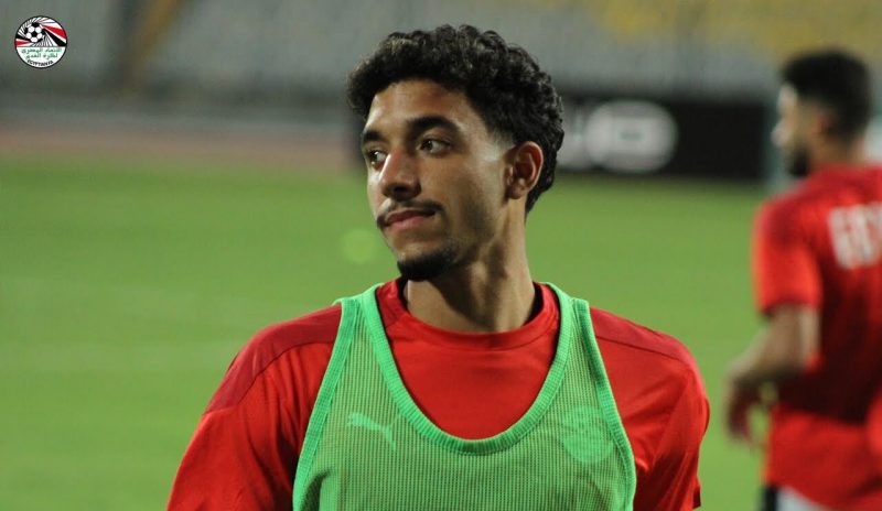 عمر مرموش لاعب منتخب مصر