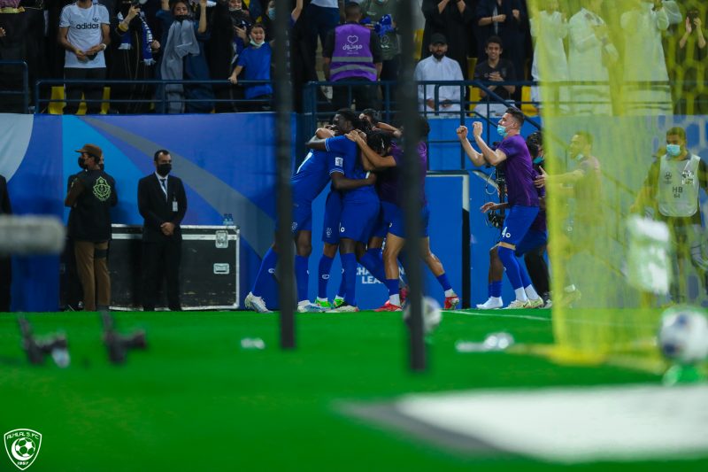 الهلال بعد الفوز على النصر