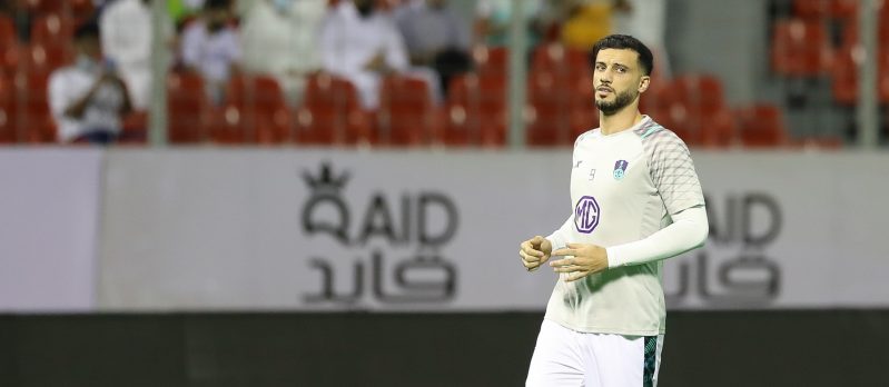 عمر السومة قبل مباراة الأهلي والهلال