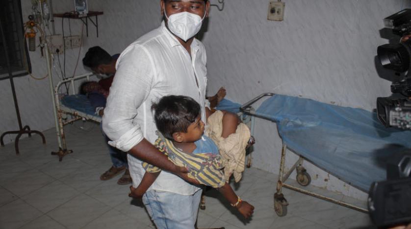مرض غامض يجتاح الهند ويودي بحياة عشرات الأطفال