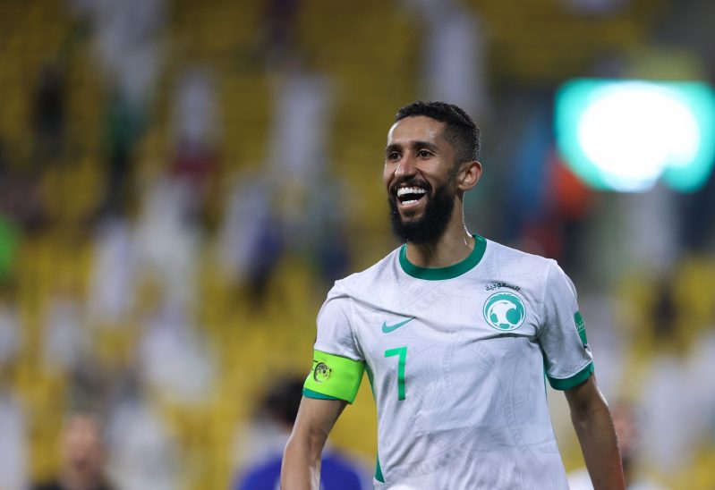 سلمان الفرج لاعب المنتخب السعودي