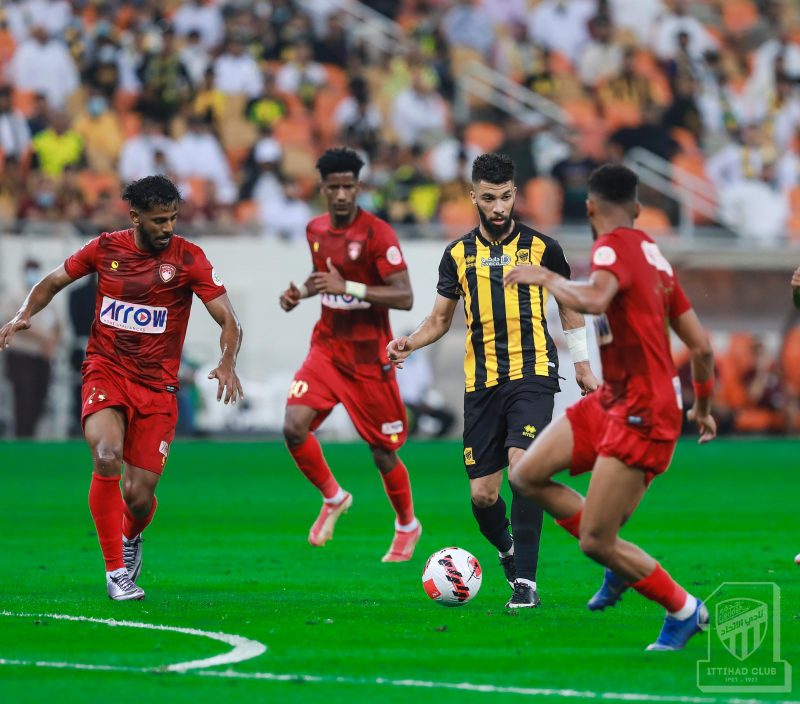 عبدالرحمن العبود - الاتحاد وضمك