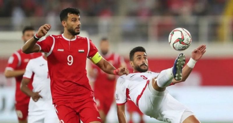 عمر السومة لاعب منتخب سوريا