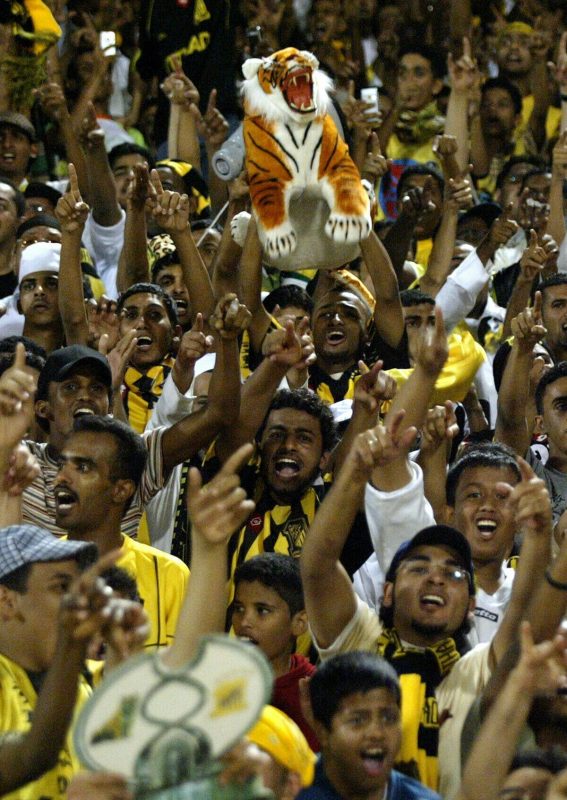 جماهير الاتحاد في دوري ابطال اسيا 2005