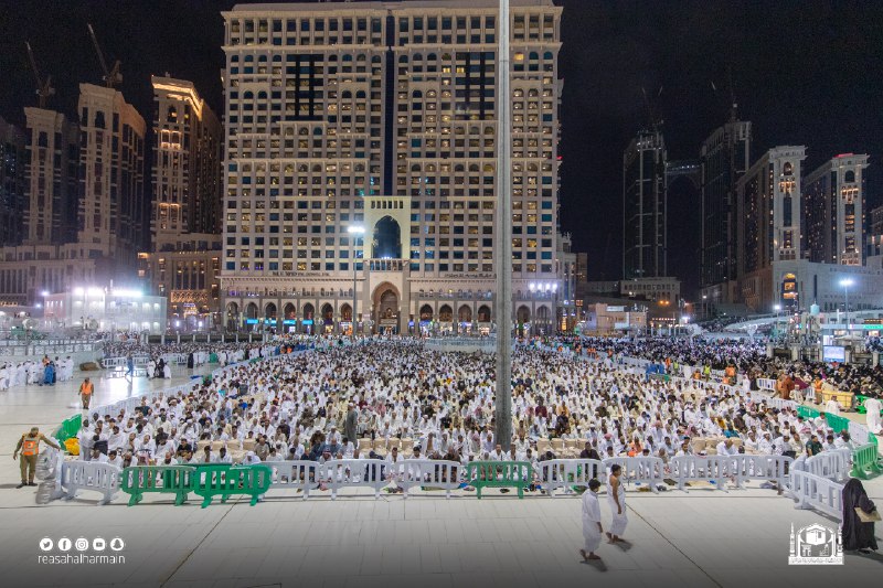 نجاح خطة تجميع الحجاج والمصلين في الجامع الكبير ليلة 27- مواطن