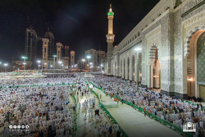 نجاح خطة تجميع الحجاج والمصلين في الجامع الكبير ليلة 27- مواطن