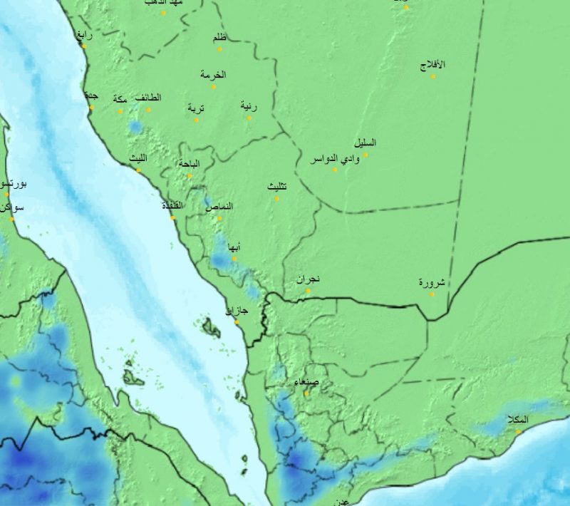 الأرصاد درجات الحرارة