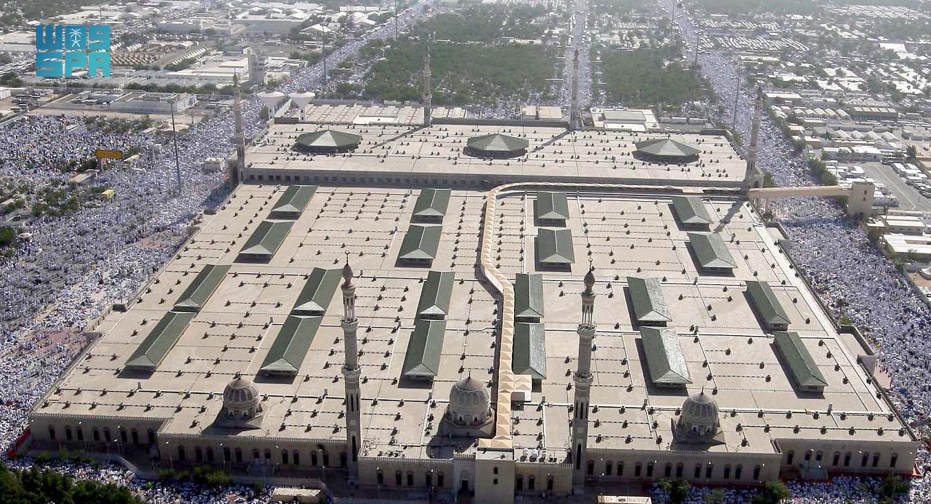 مسجد نمرة ثاني أكبر مساجد مكة
