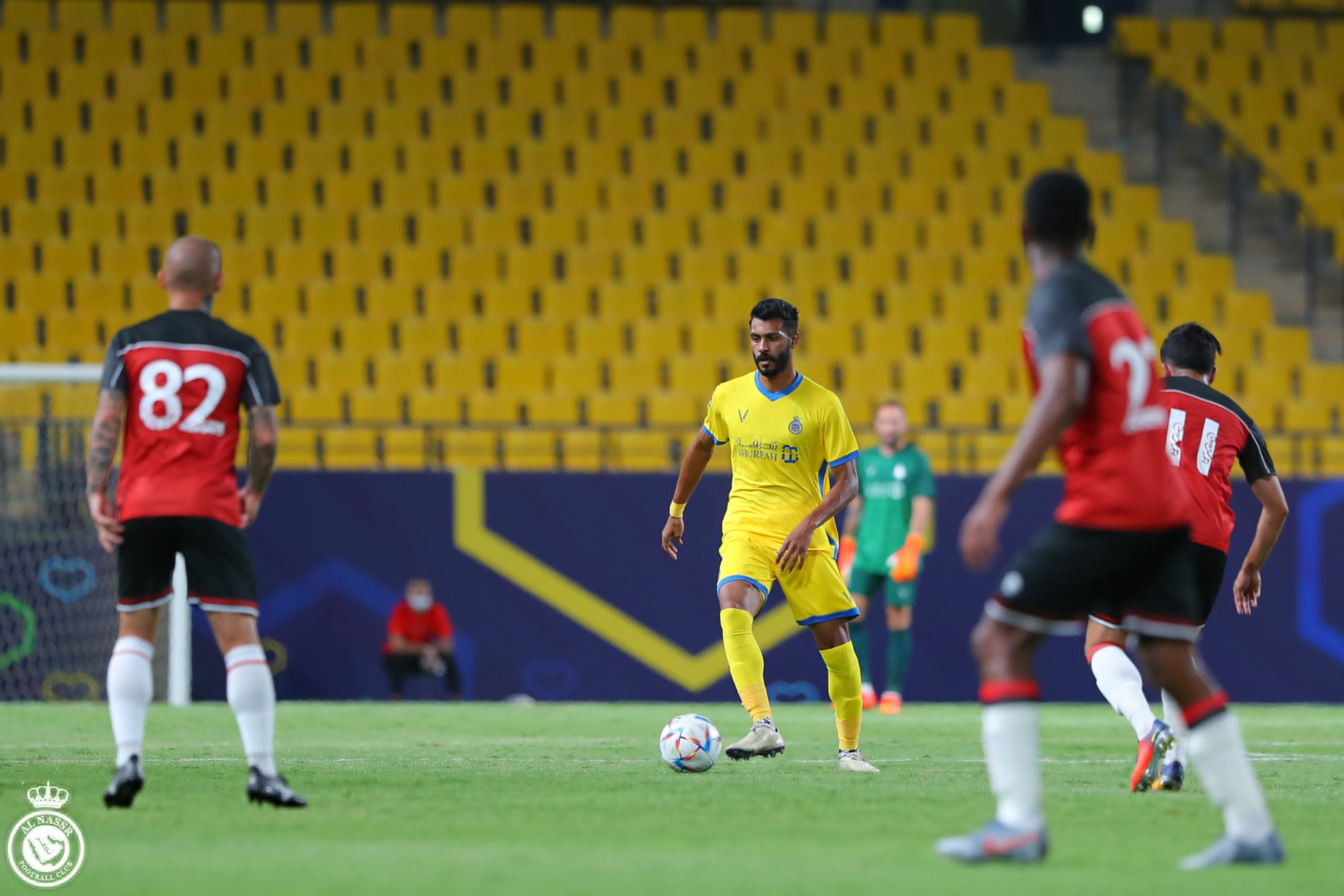 النصر يخسر ودية الرائد