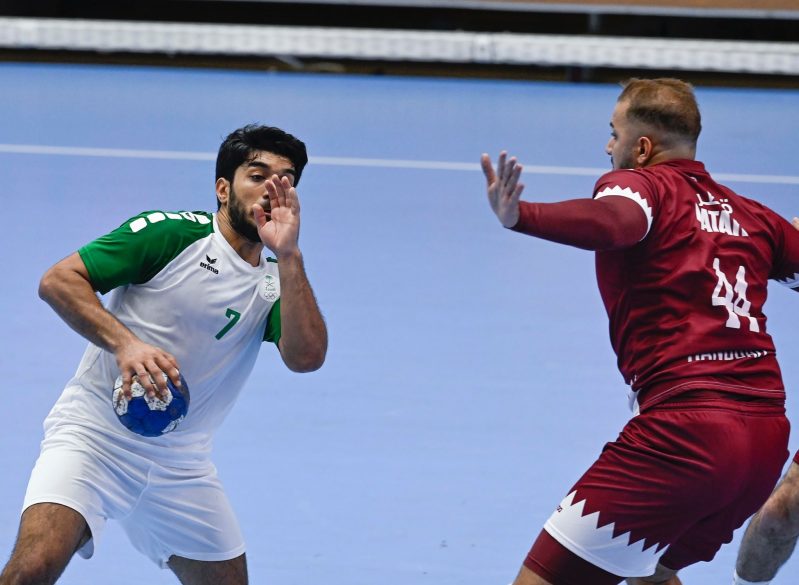 منتخب السعودية لكرة اليد ضد قطر