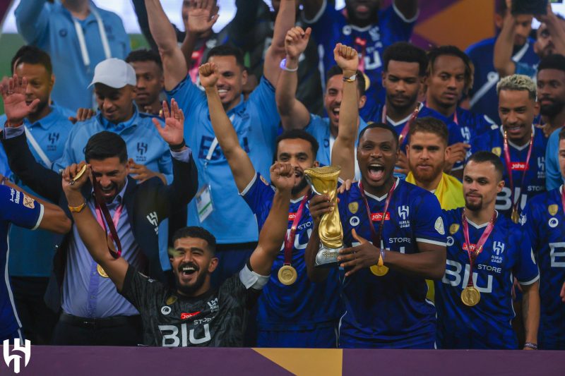 الهلال بطل كأس سوبر لوسيل