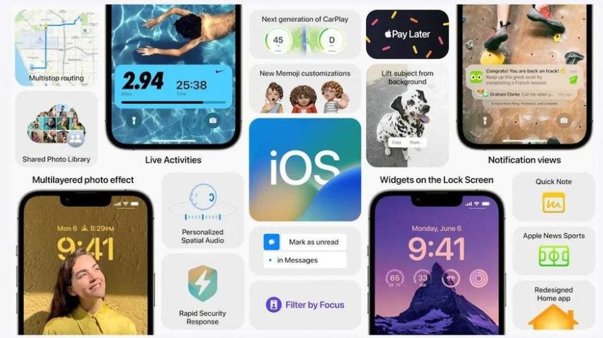 أبرز مزايا تحديث أبل ios 16.1