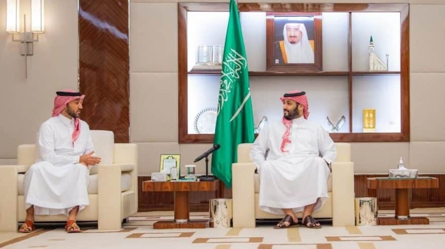 بكلمات من ذهب.. محمد بن سلمان يدعم الأخضر