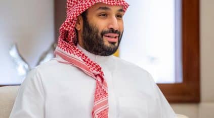 محمد بن سلمان يستقبل لاعبي المنتخب وأعضاء الجهازين الفني والإداري