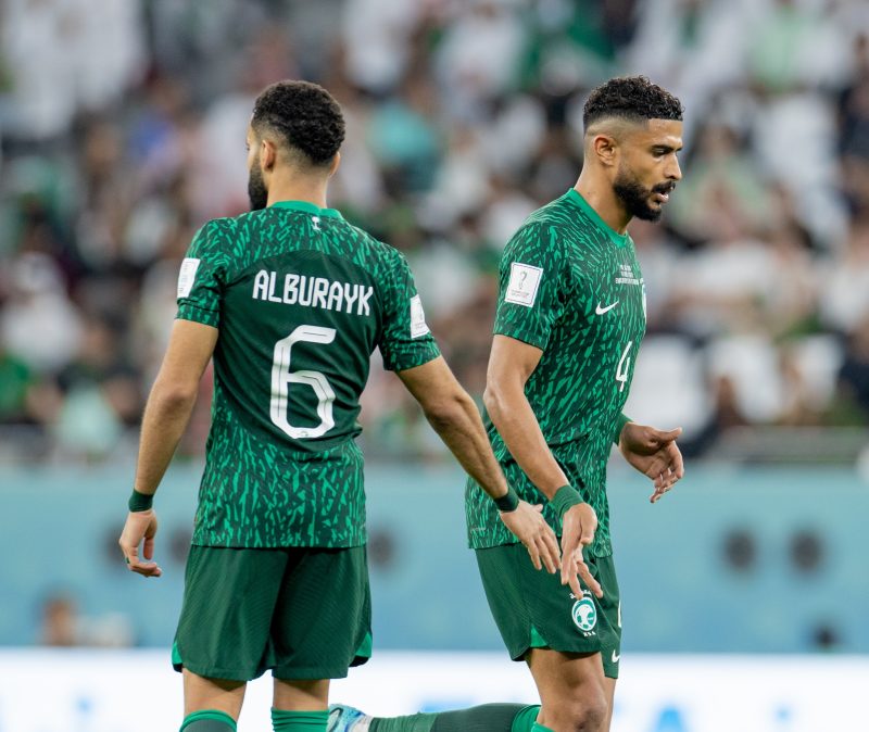 منتخب السعودية ضد بولندا