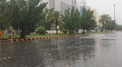 “المواطن” توثق الأمطار الغزيرة على مكة المكرمة