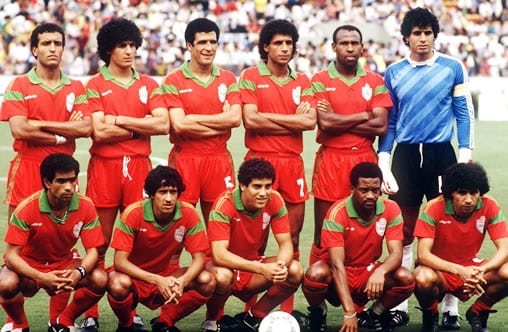 منتخب المغرب في مونديال 1986